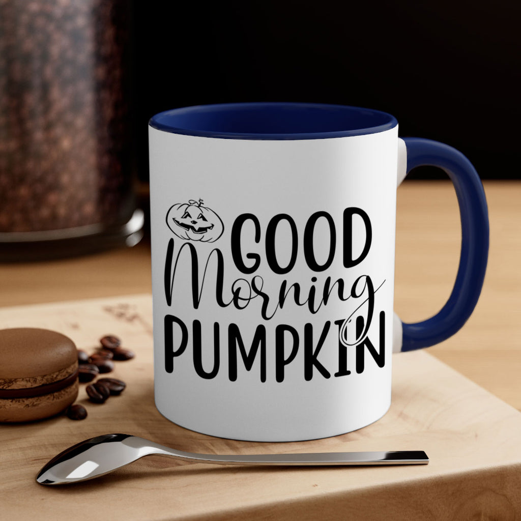 good morning pumpkin 207#- fall-Mug / Coffee Cup
