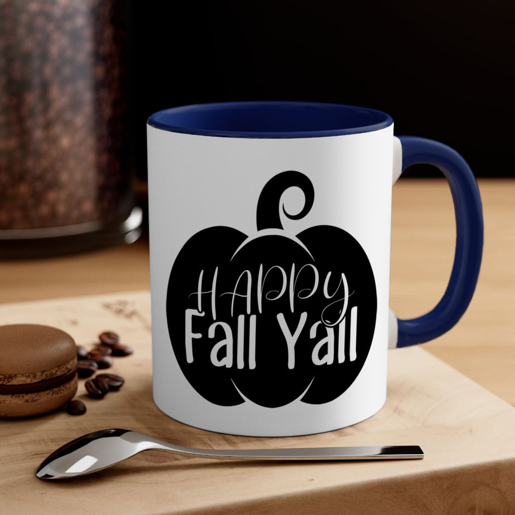 happy fall yall 235#- fall-Mug / Coffee Cup