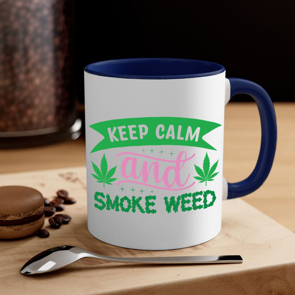 keep calm and smoke weed 170#- marijuana-Mug / Coffee Cup
