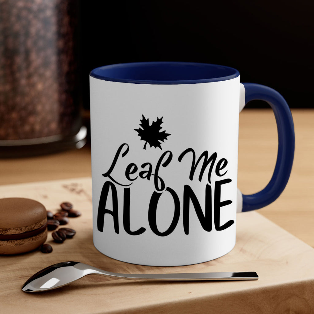 leaf me alone 386#- fall-Mug / Coffee Cup