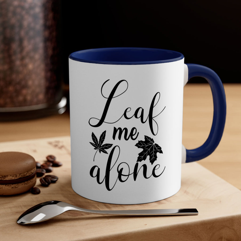 leaf me alone 387#- fall-Mug / Coffee Cup