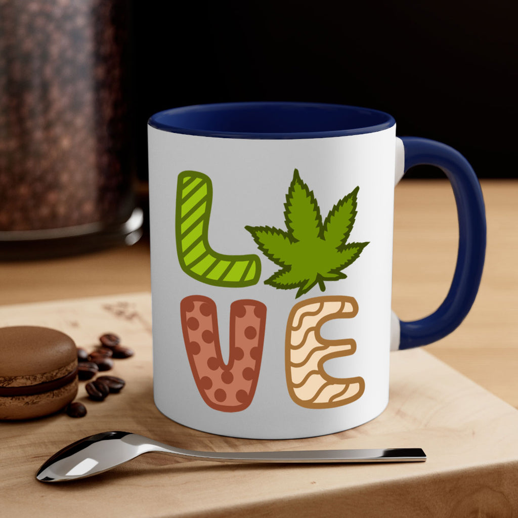 love weed 193#- marijuana-Mug / Coffee Cup