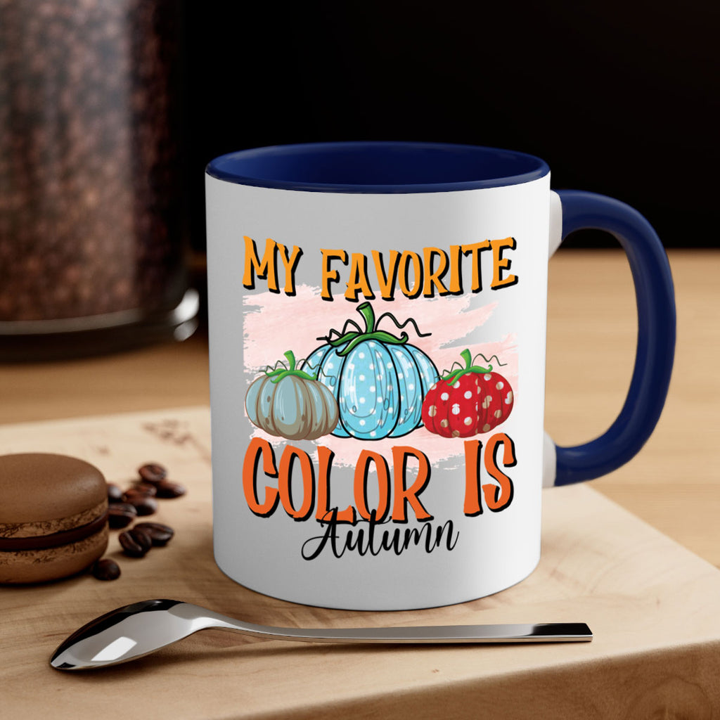 my favorite color is autumn 436#- fall-Mug / Coffee Cup
