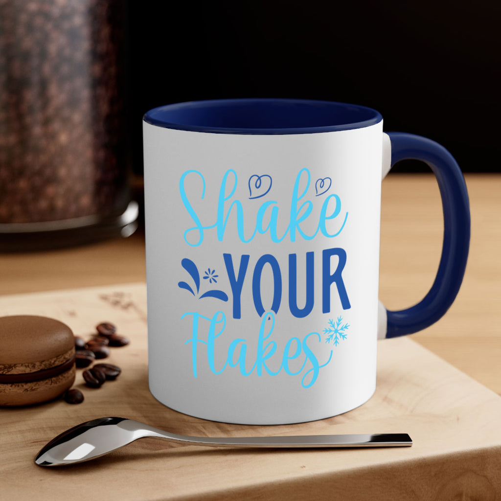 shake your flakes 359#- winter-Mug / Coffee Cup