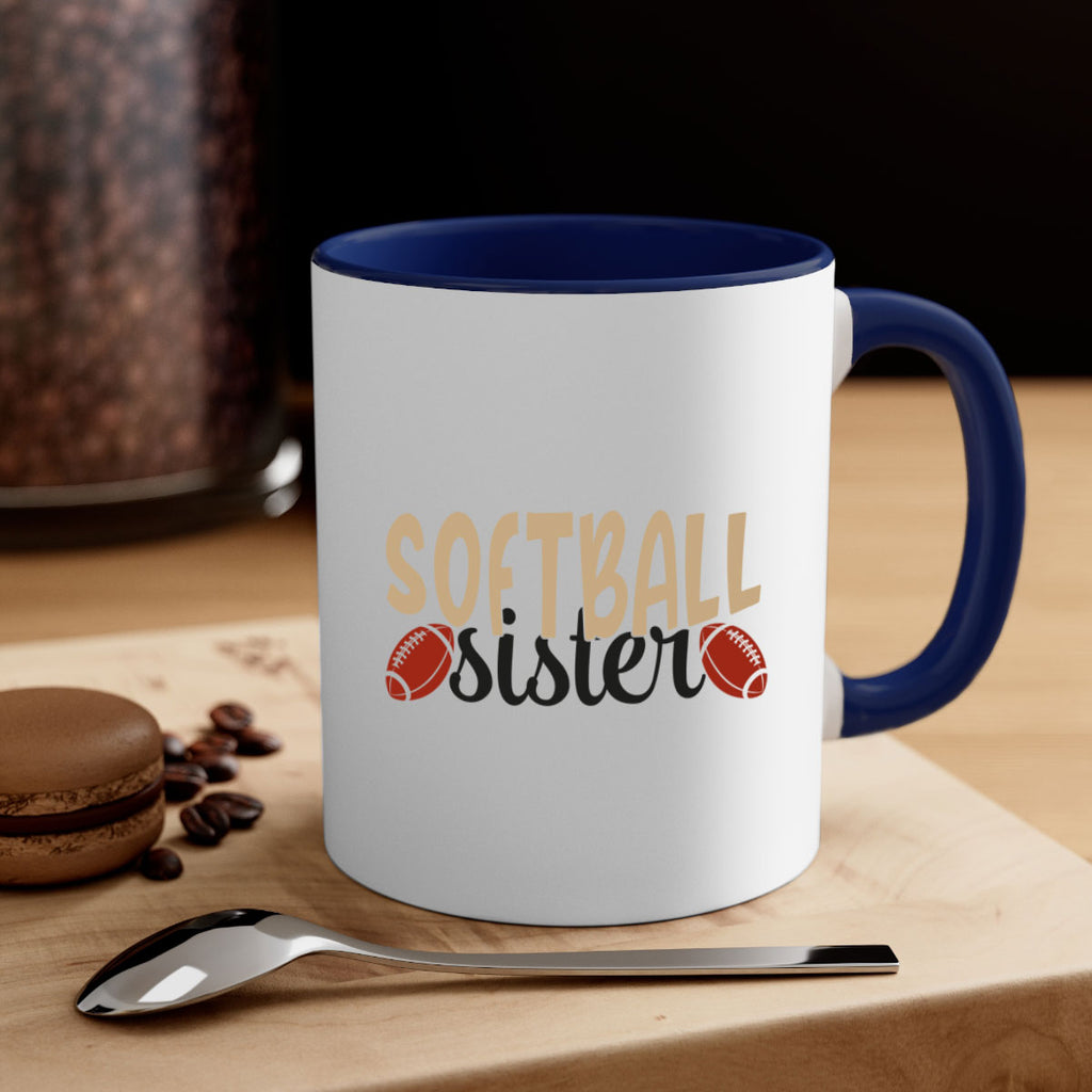 softball sister 2272#- softball-Mug / Coffee Cup