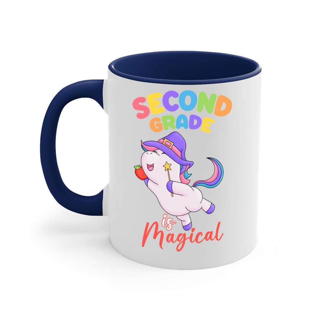 2nd Grade is Magical Unicorn 5#- second grade-Mug / Coffee Cup