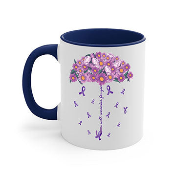 AlzheimerS Awareness Purple Umbrella 18#- alzheimers-Mug / Coffee Cup