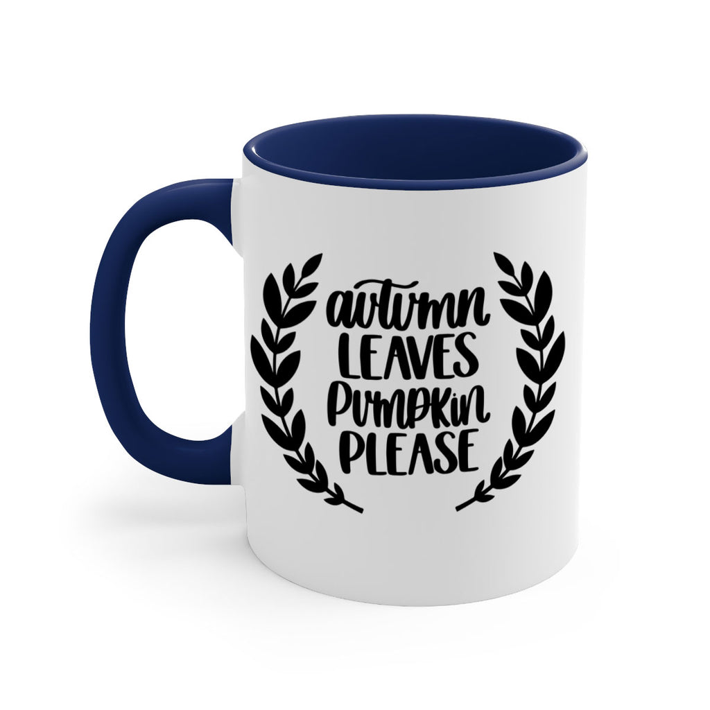 Autumn Leaves Pumpkin Please 476#- fall-Mug / Coffee Cup