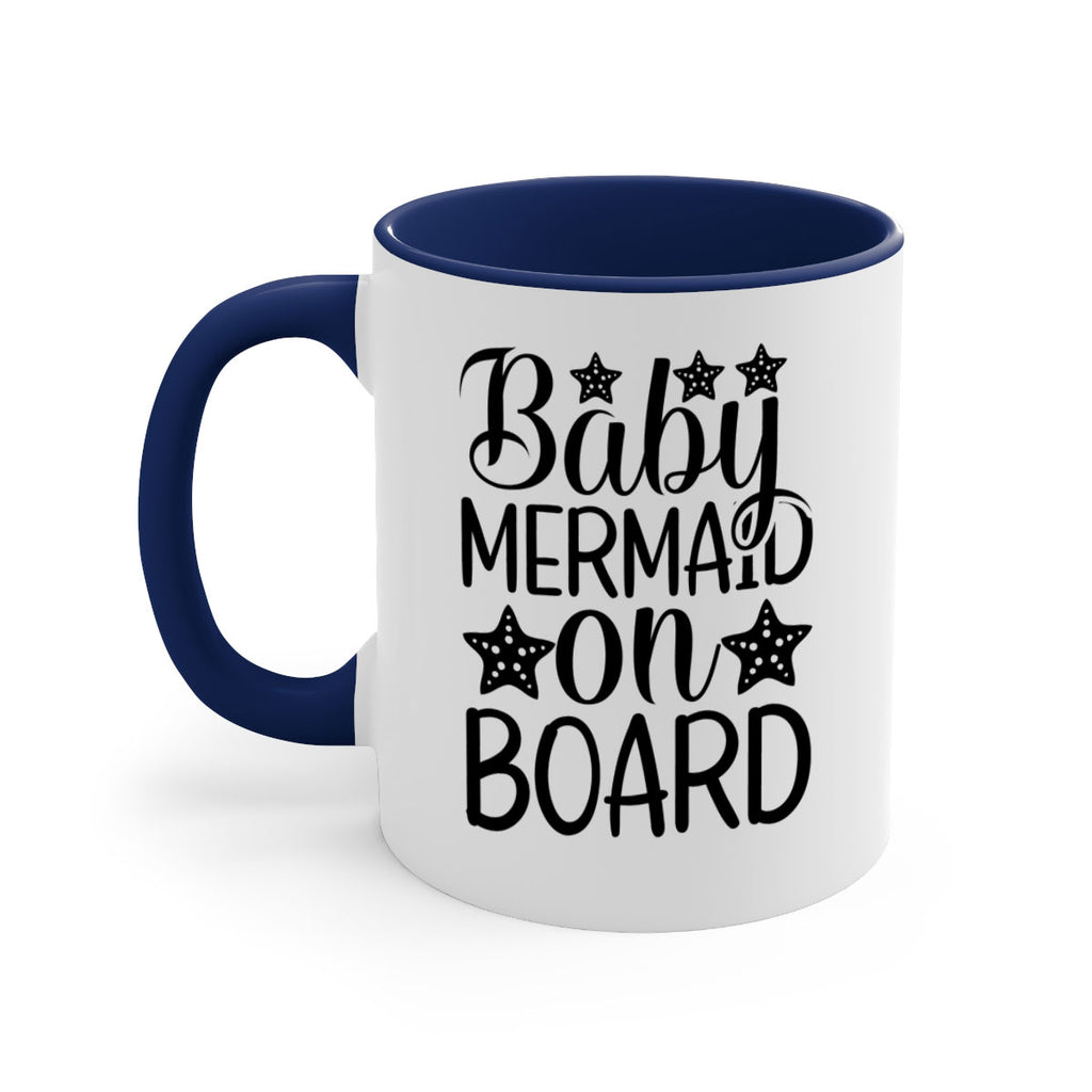 Baby Mermaid On Board 32#- mermaid-Mug / Coffee Cup