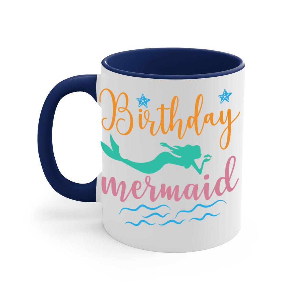 Birthday Mermaid Design 79#- mermaid-Mug / Coffee Cup