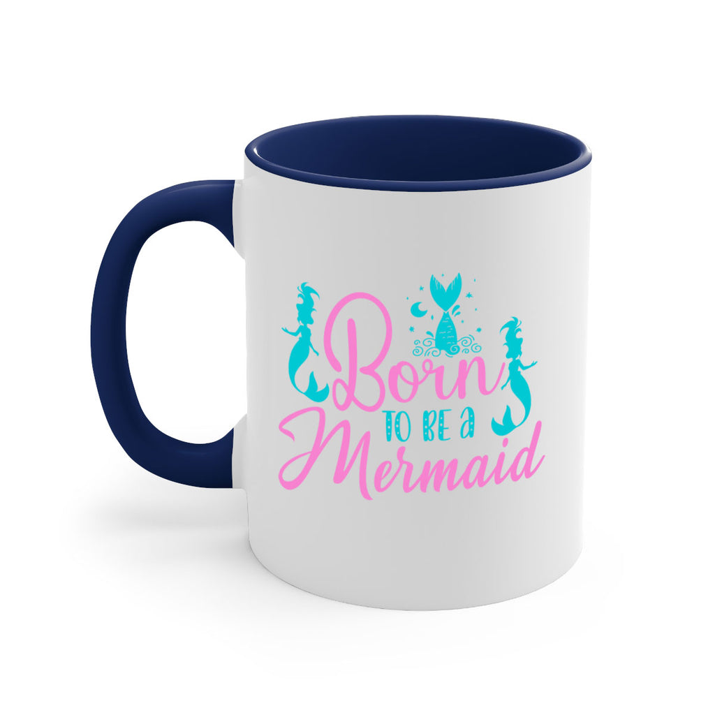 Born To Be A Mermaid 80#- mermaid-Mug / Coffee Cup