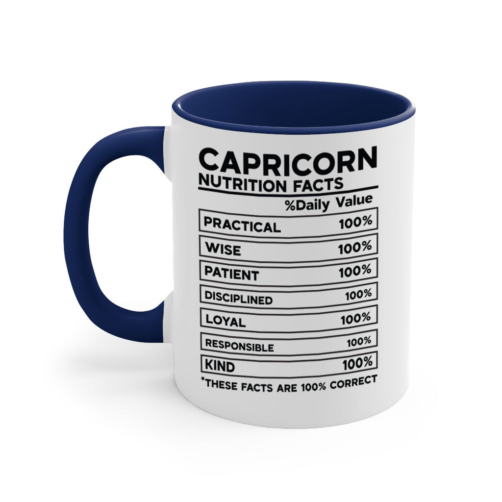 Capricorn Nutrition Facts 185#- zodiac-Mug / Coffee Cup