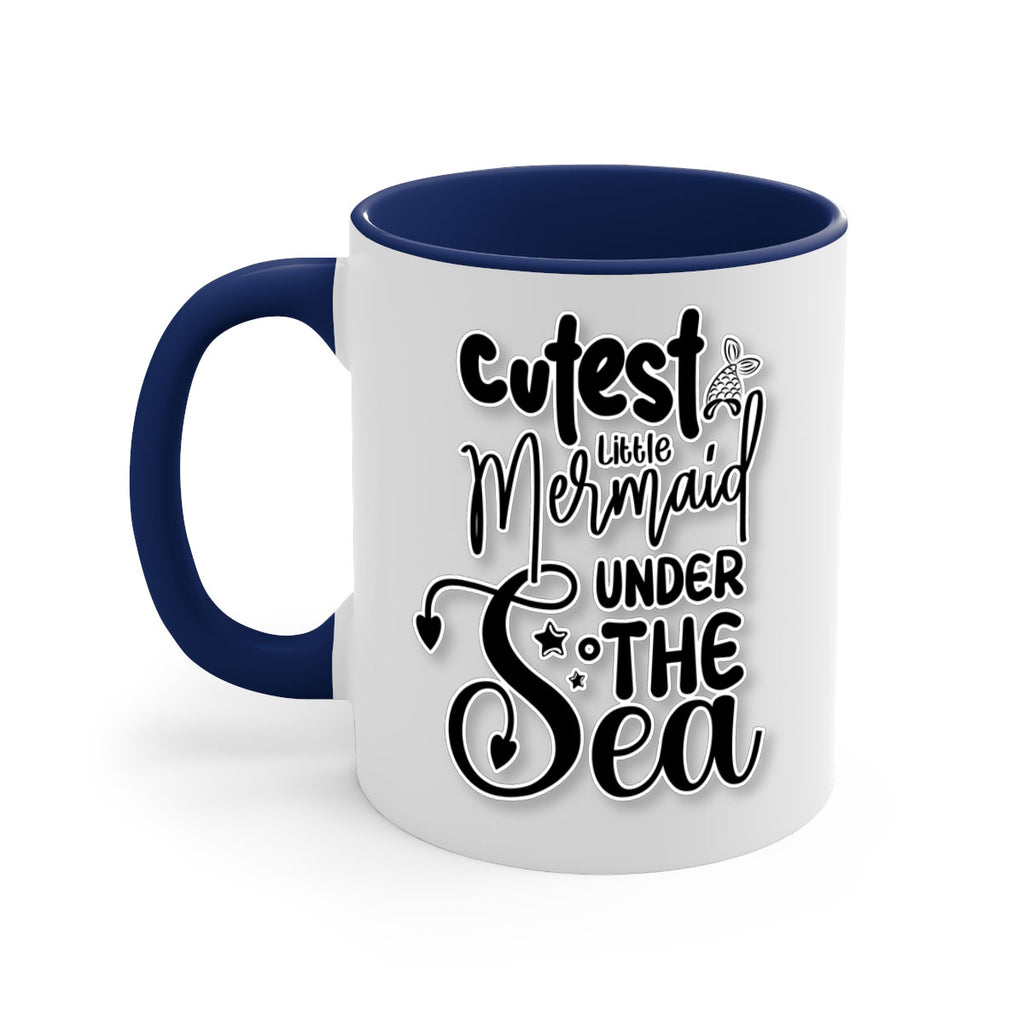 Cutest Little Mermaid Under The 98#- mermaid-Mug / Coffee Cup