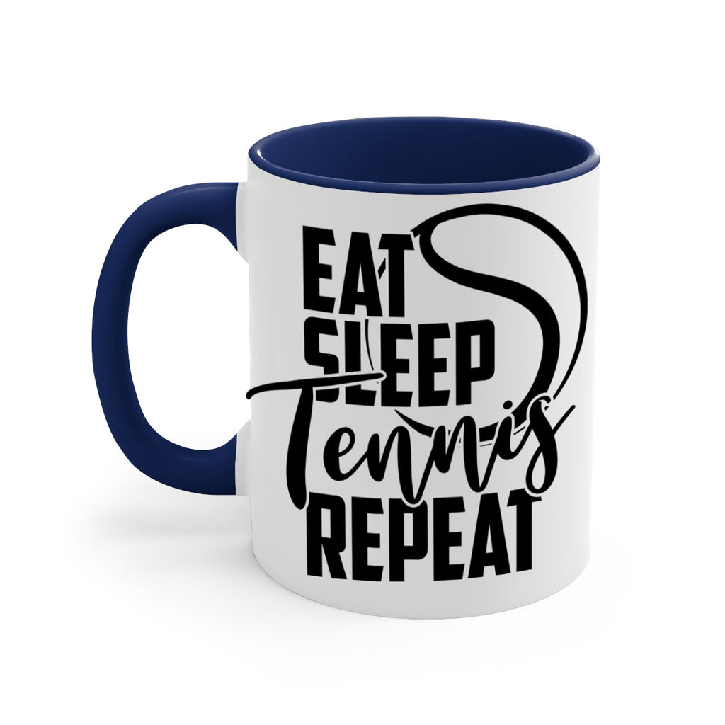Eat Sleep Tennis Repeat 1292#- tennis-Mug / Coffee Cup