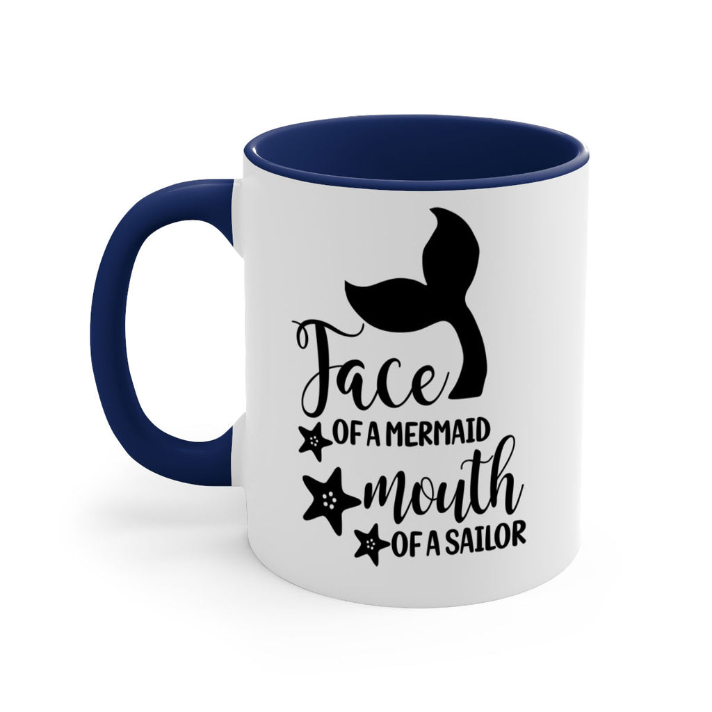 Face of a Mermaid mouth 165#- mermaid-Mug / Coffee Cup
