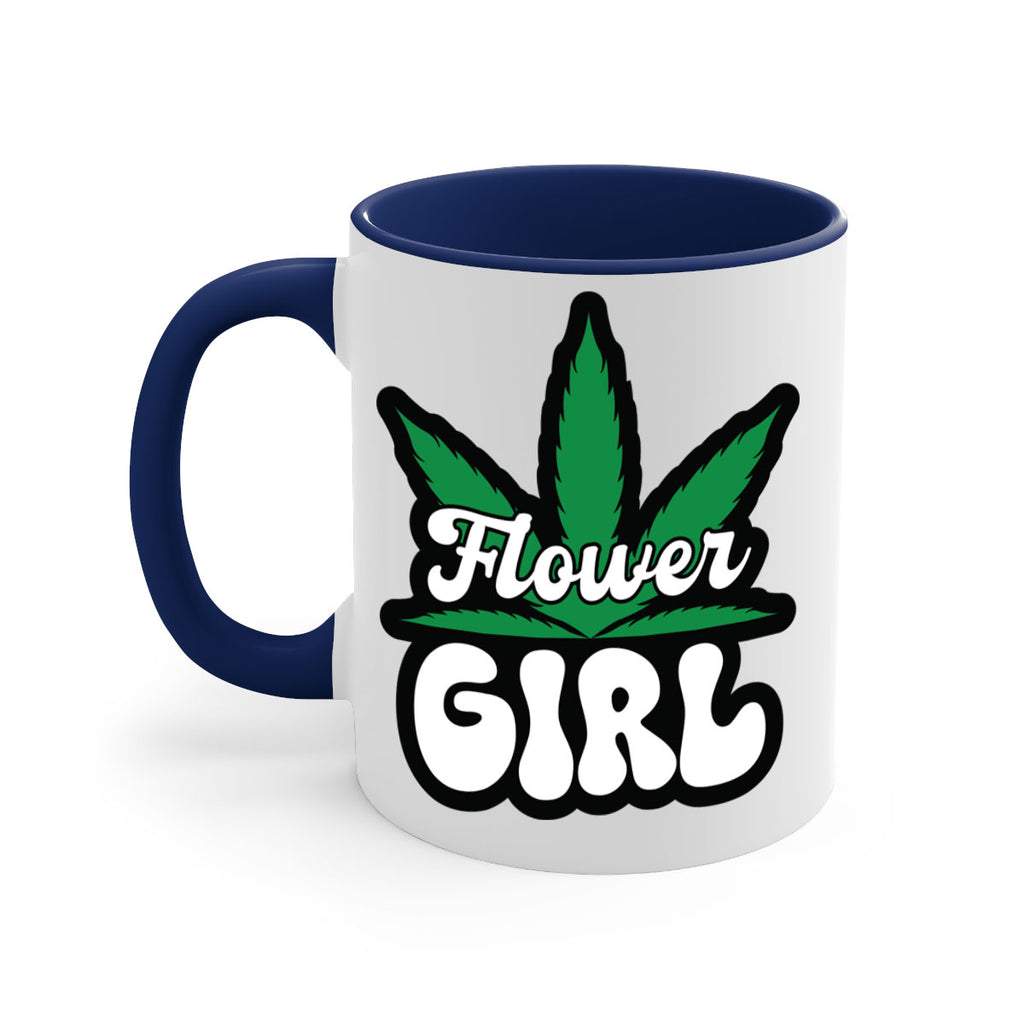 Flower girl 85#- marijuana-Mug / Coffee Cup