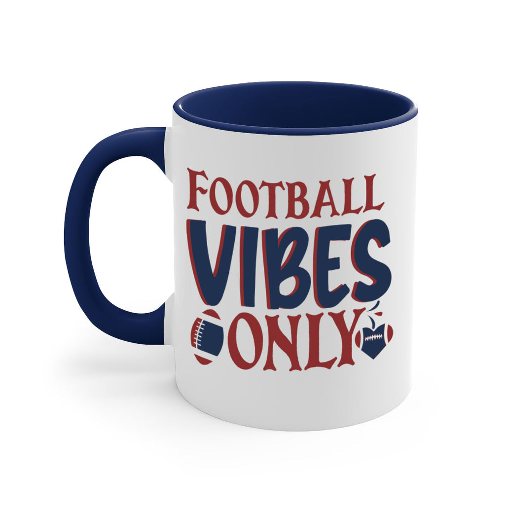 Football vibes only 1543#- football-Mug / Coffee Cup