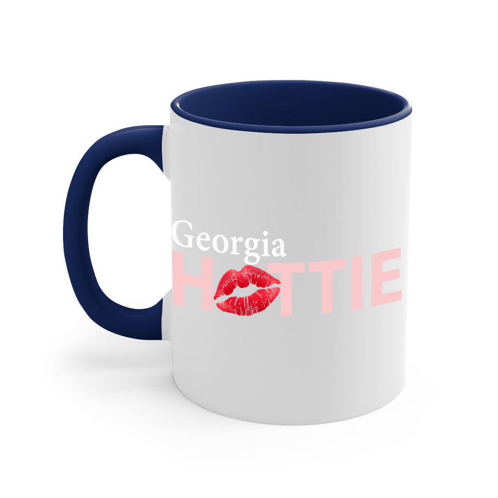 Georgia Hottie With Red Lips 64#- Hottie Collection-Mug / Coffee Cup