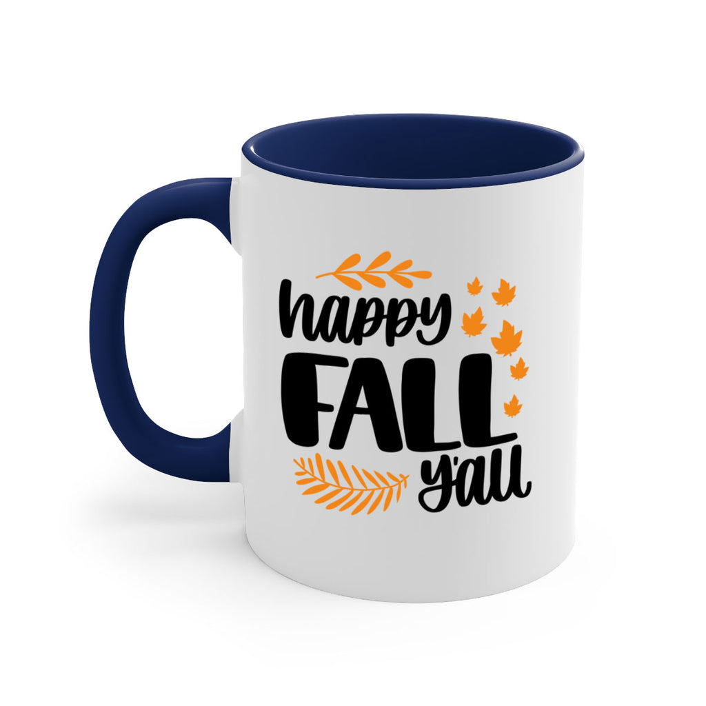 Happy Fall Yall 490#- fall-Mug / Coffee Cup