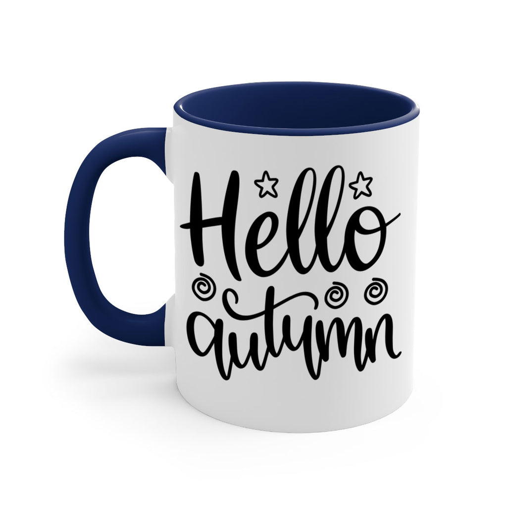 Hello Autumn 270#- fall-Mug / Coffee Cup