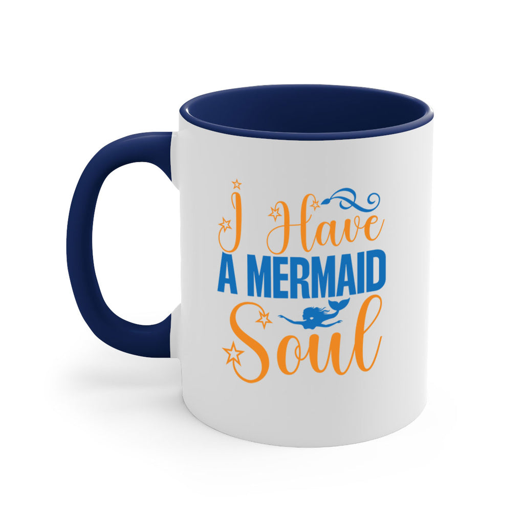 I Have a Mermaid Soul 211#- mermaid-Mug / Coffee Cup