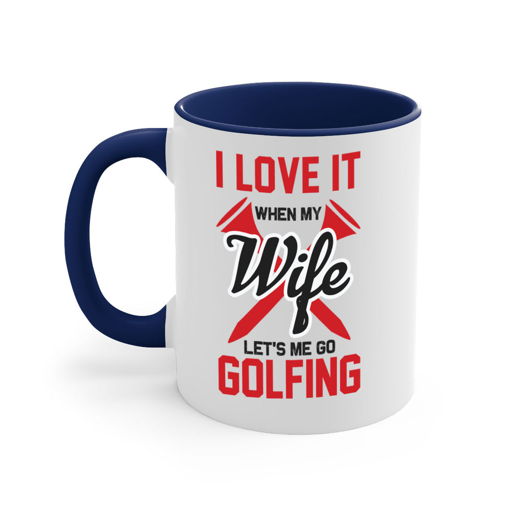 I love 1101#- golf-Mug / Coffee Cup