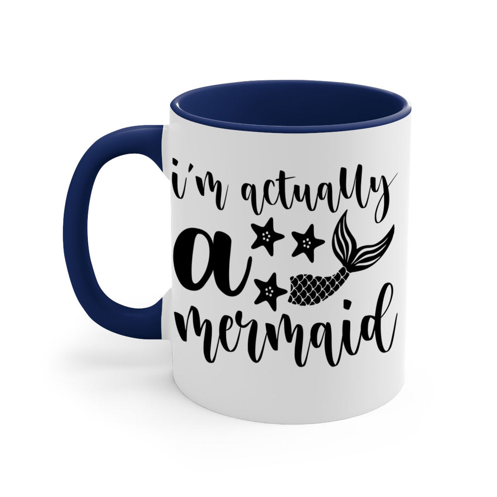 Im actually a mermaid 259#- mermaid-Mug / Coffee Cup