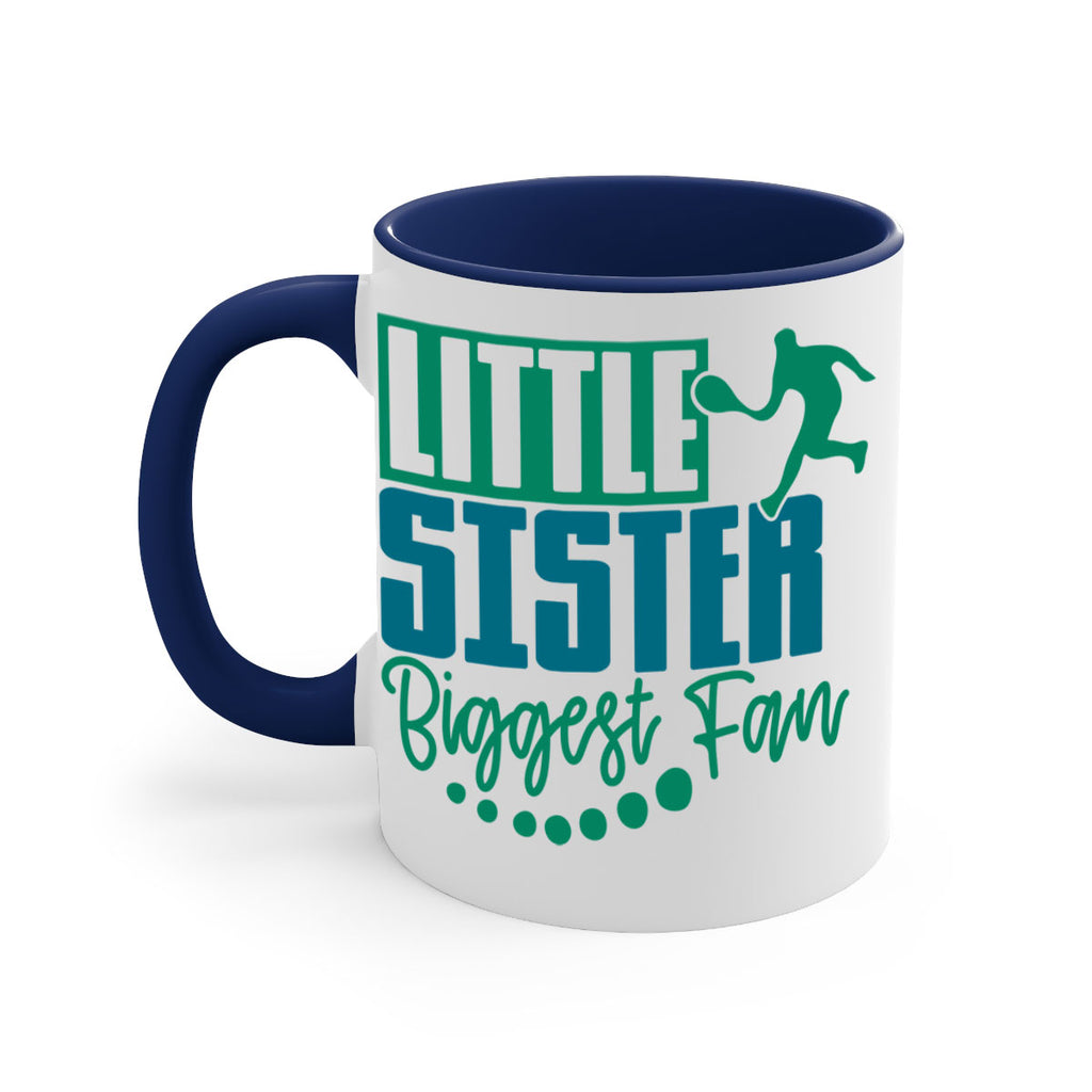 Little Sister Biggest Fan 859#- tennis-Mug / Coffee Cup