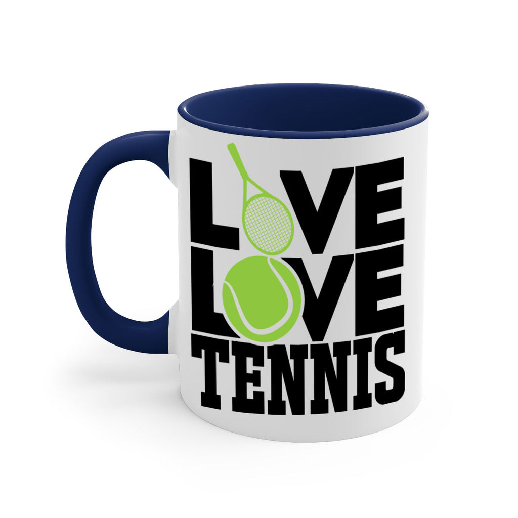 Live Love Tennis 799#- tennis-Mug / Coffee Cup