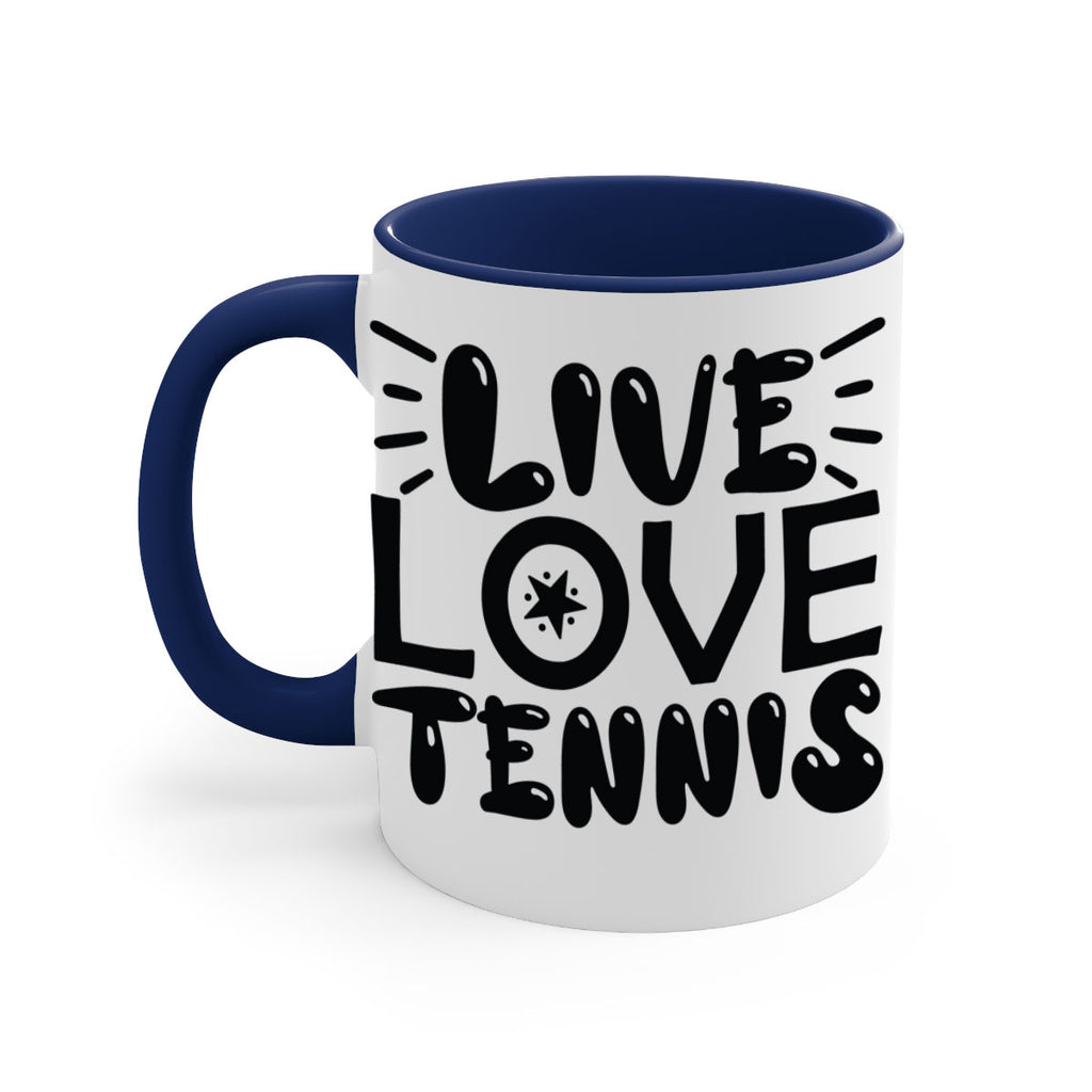 Live love Tennis 800#- tennis-Mug / Coffee Cup