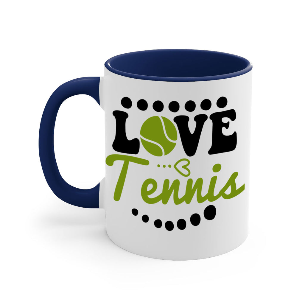 Love Tennis 730#- tennis-Mug / Coffee Cup