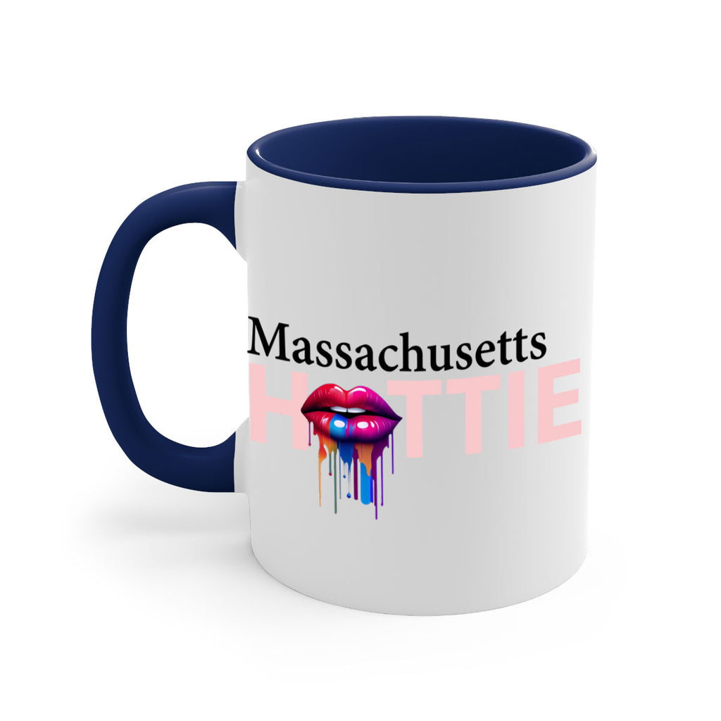 Massachusetts Hottie with dripping lips 21#- Hottie Collection-Mug / Coffee Cup