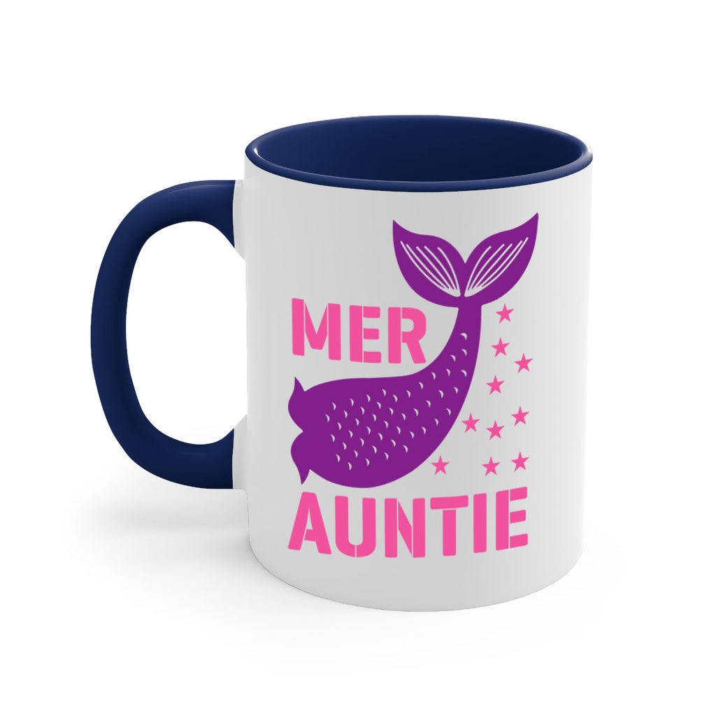 Mer Auntie 320#- mermaid-Mug / Coffee Cup