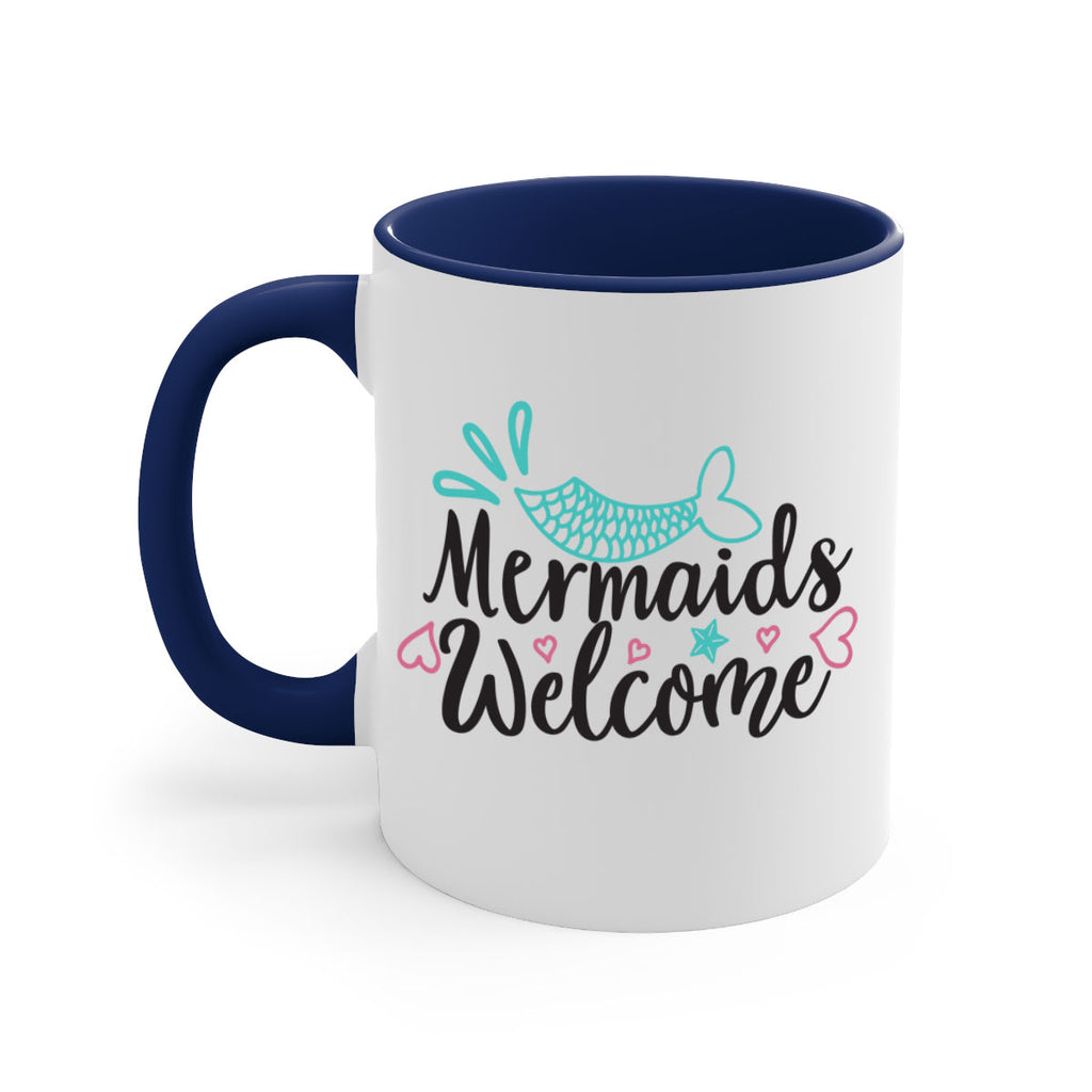 Mermaids Welcome 474#- mermaid-Mug / Coffee Cup