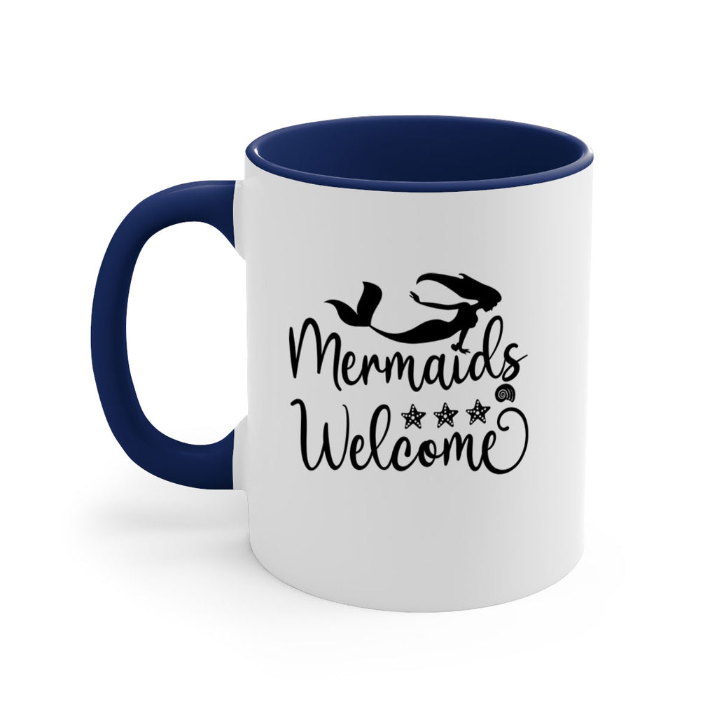 Mermaids welcome design 501#- mermaid-Mug / Coffee Cup