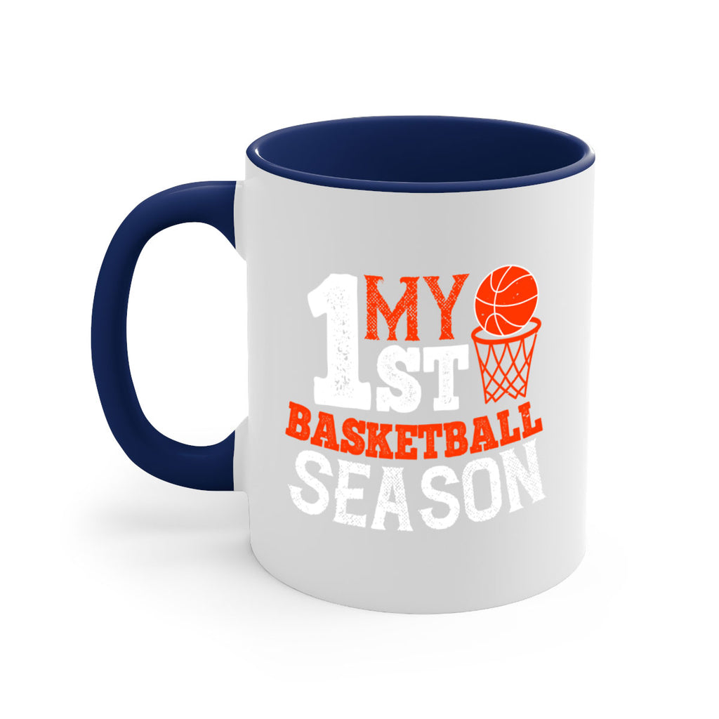 My st basketball season 1877#- basketball-Mug / Coffee Cup