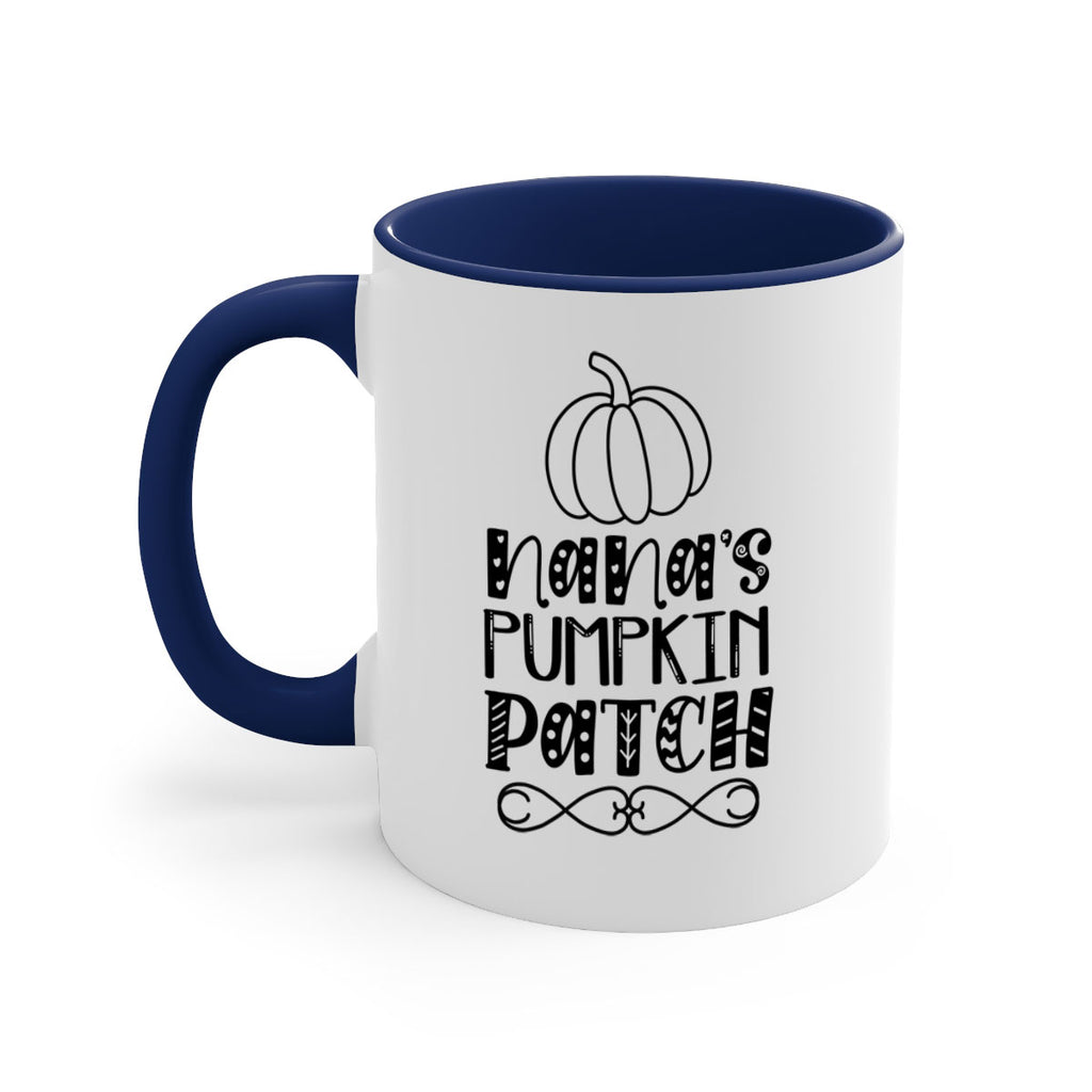 Nana s Pumpkin Patch 439#- fall-Mug / Coffee Cup