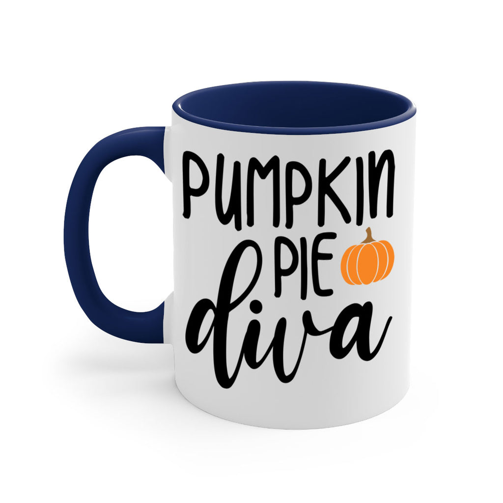 Pumpkin Pie Diva 532#- fall-Mug / Coffee Cup