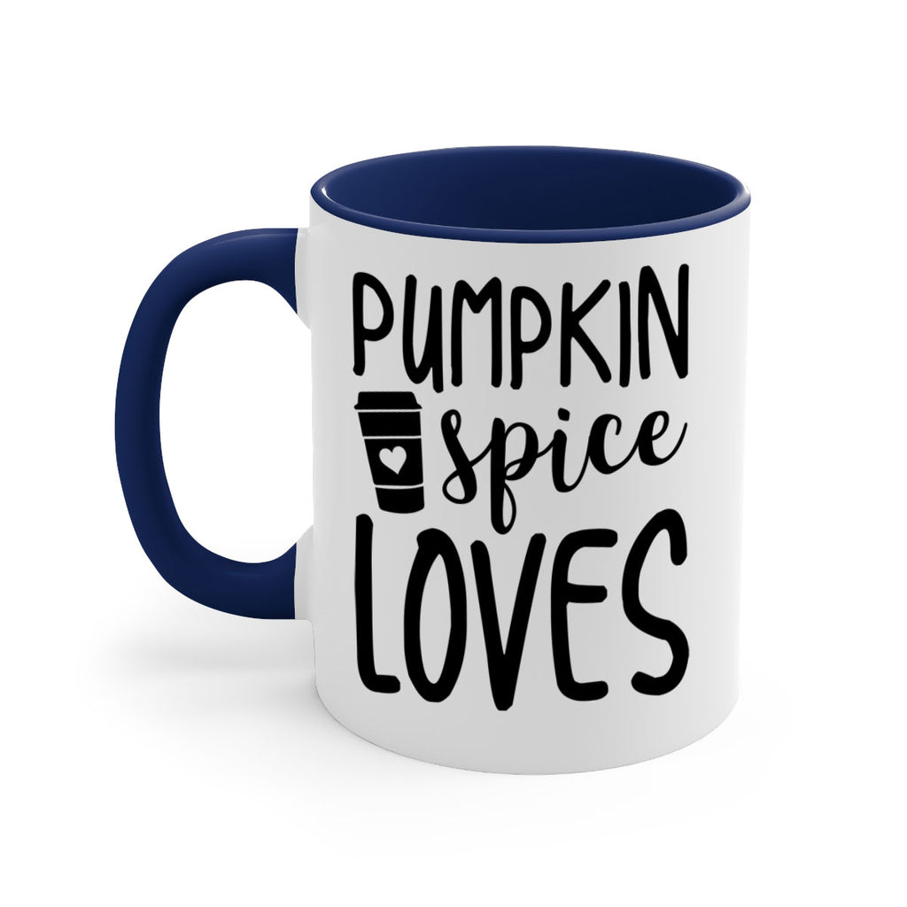 Pumpkin Spice Loves 555#- fall-Mug / Coffee Cup