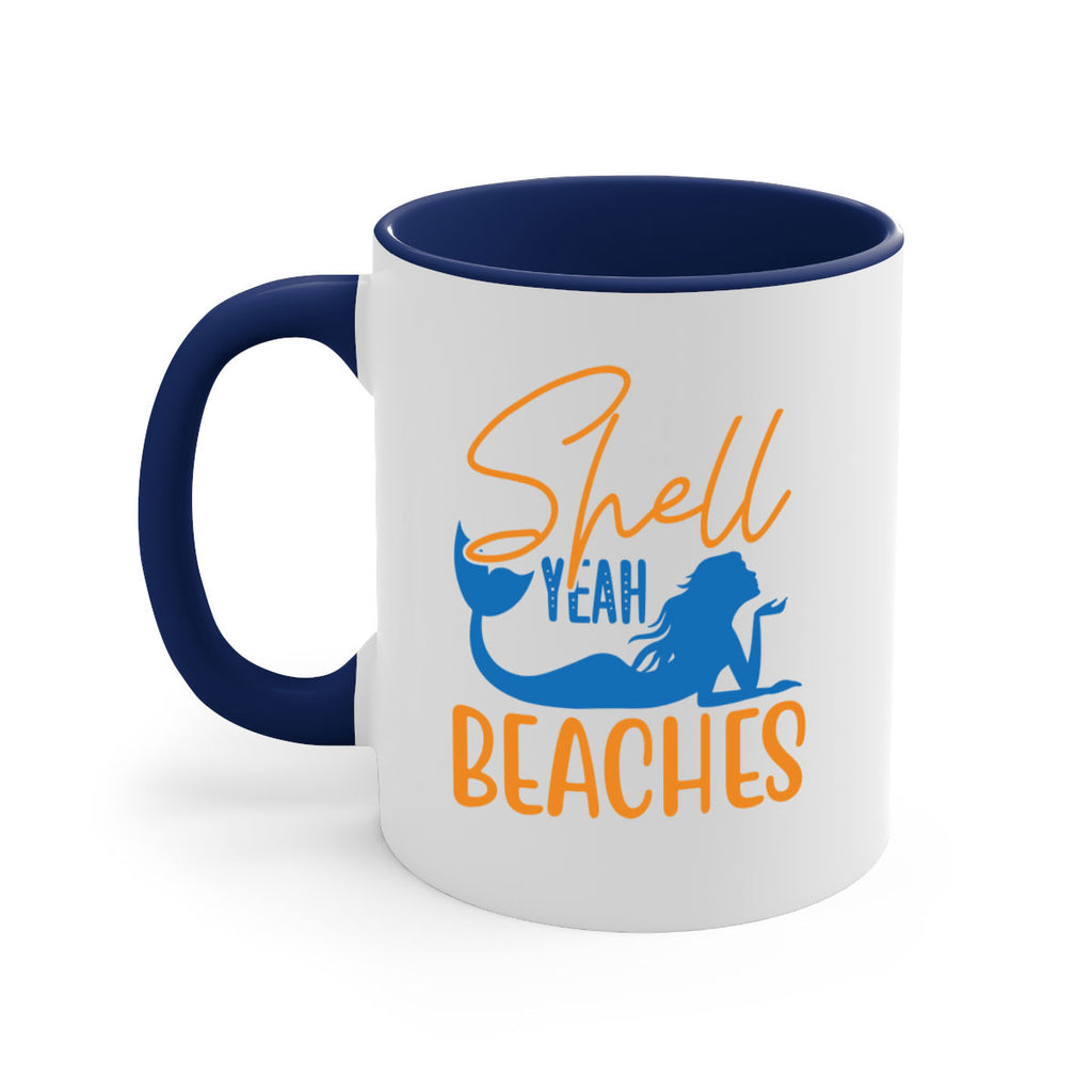 Shell Yeah Beaches 591#- mermaid-Mug / Coffee Cup