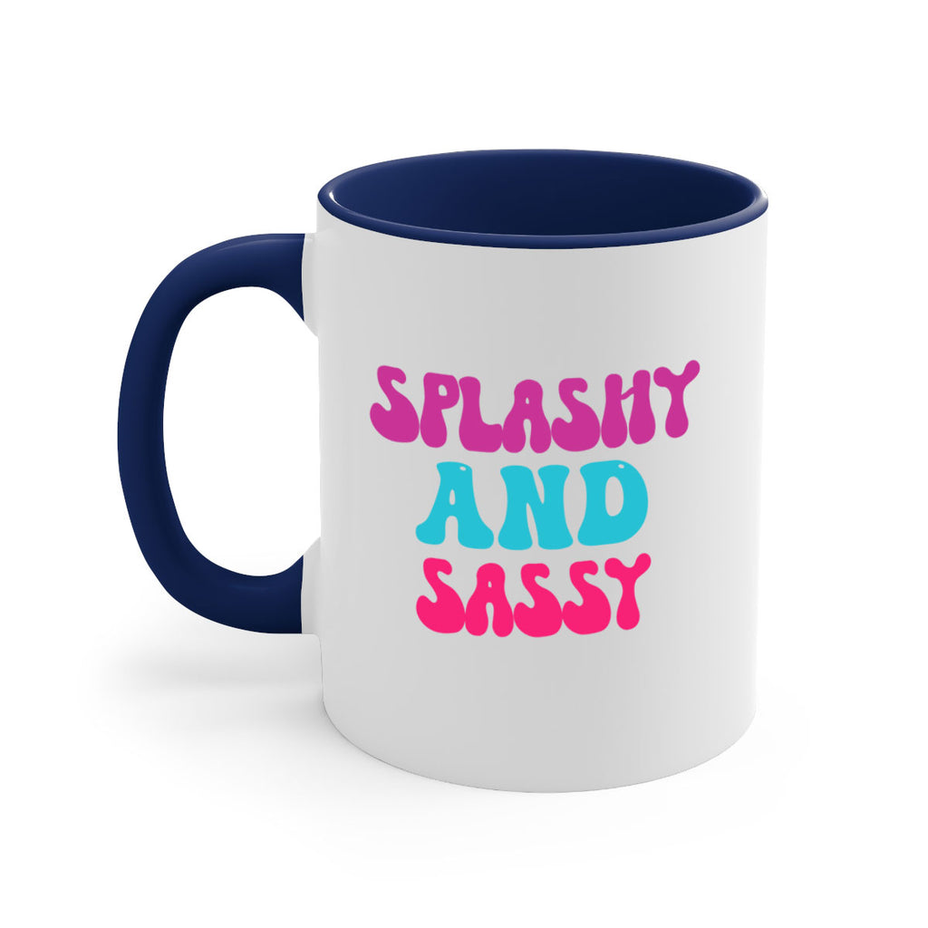 Splashy And Sassy 622#- mermaid-Mug / Coffee Cup