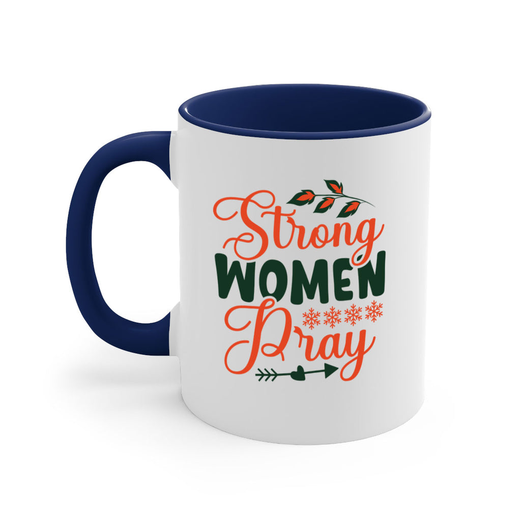 Strong Women Pray 395#- winter-Mug / Coffee Cup