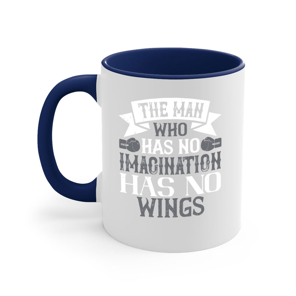 The man who has no imagination has no wings 1833#- boxing-Mug / Coffee Cup