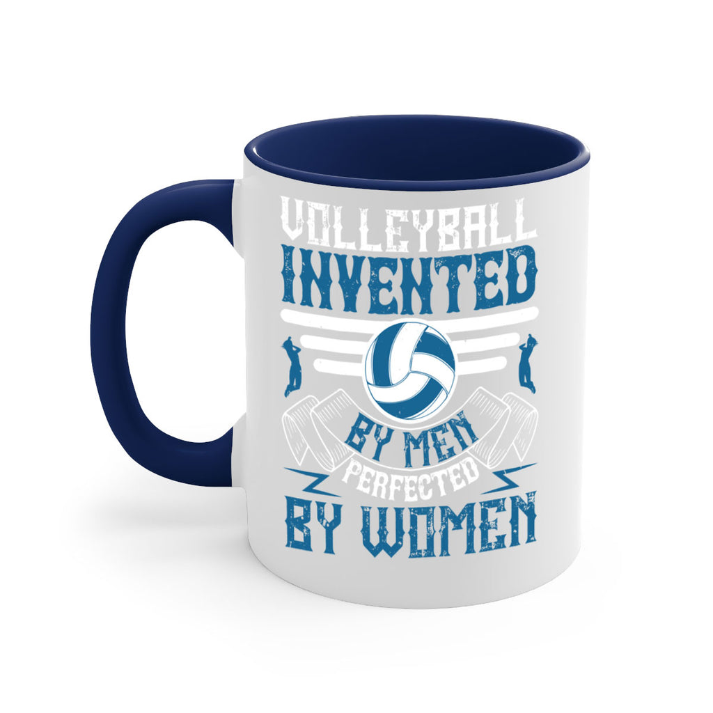 Volleyball invented by men perfected by women Style 118#- volleyball-Mug / Coffee Cup