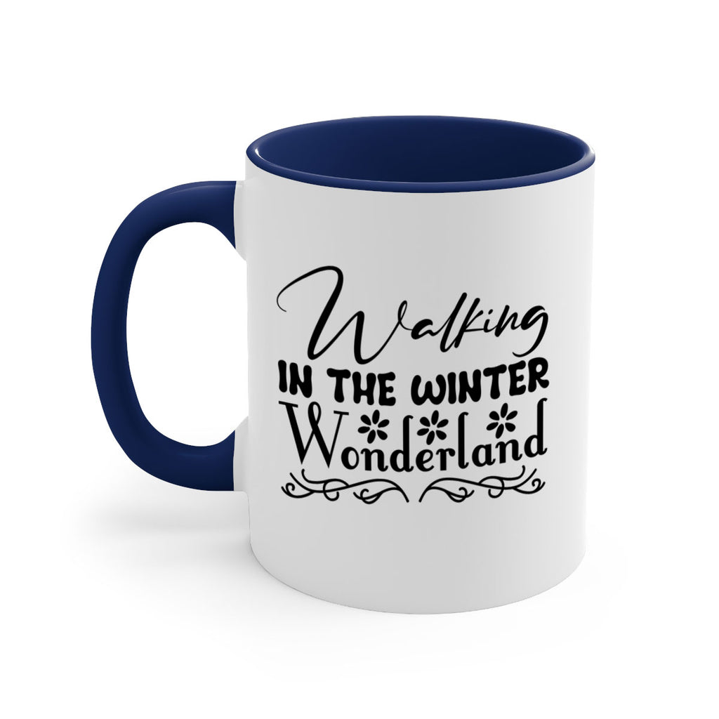 Walking in the winter wonderland 442#- winter-Mug / Coffee Cup