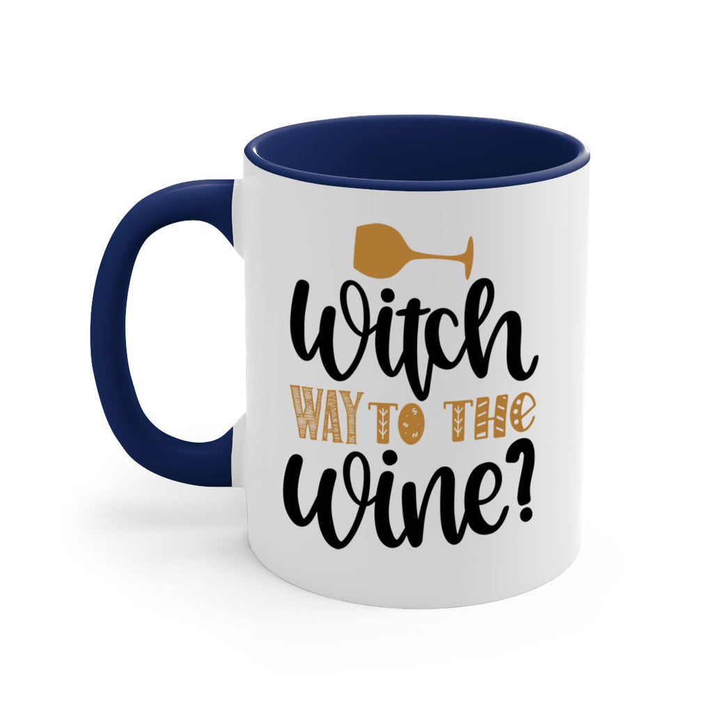 Witch Way to the Wine 651#- fall-Mug / Coffee Cup