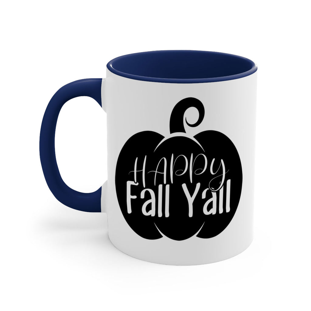 happy fall yall 235#- fall-Mug / Coffee Cup