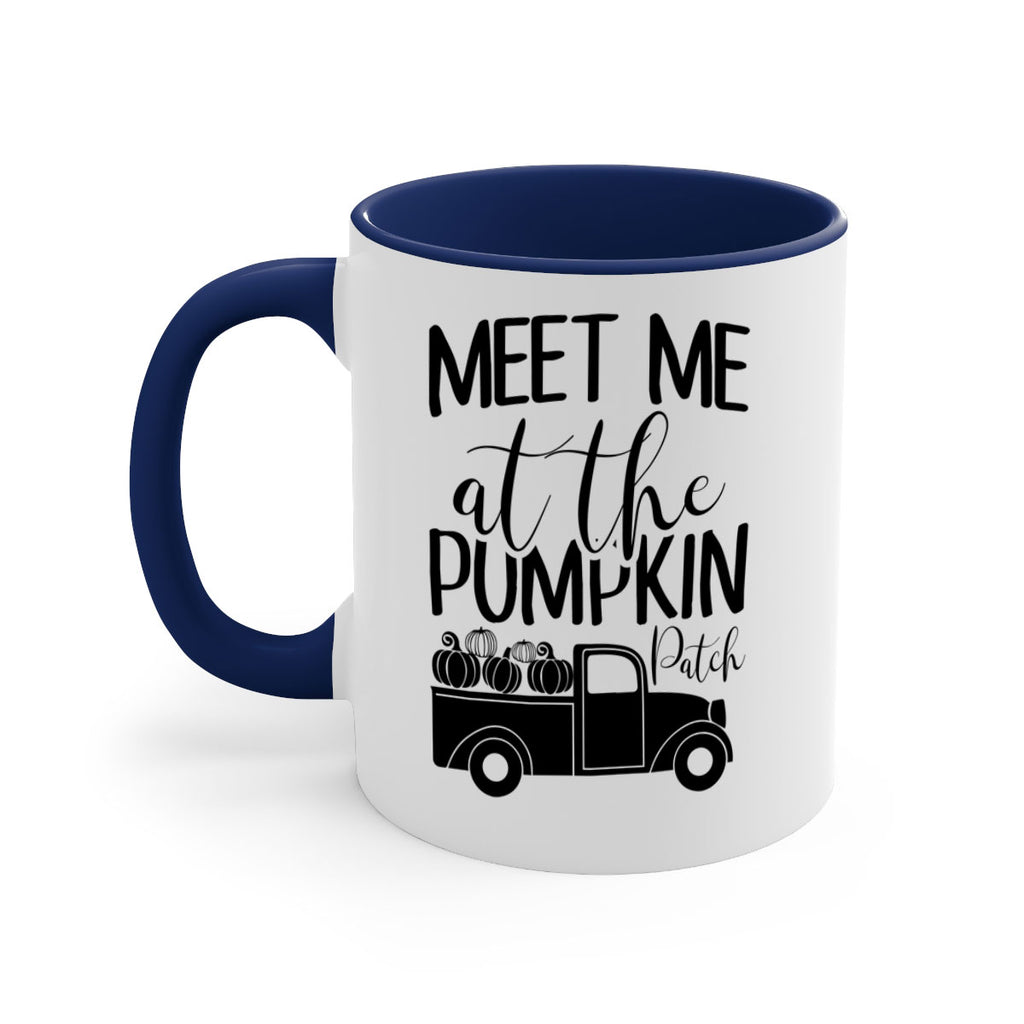 meet me at the pumpkin patch 424#- fall-Mug / Coffee Cup