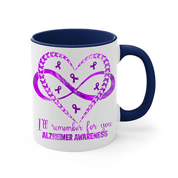 AlzheimerS Awareness Heart Infinity 14#- alzheimers-Mug / Coffee Cup