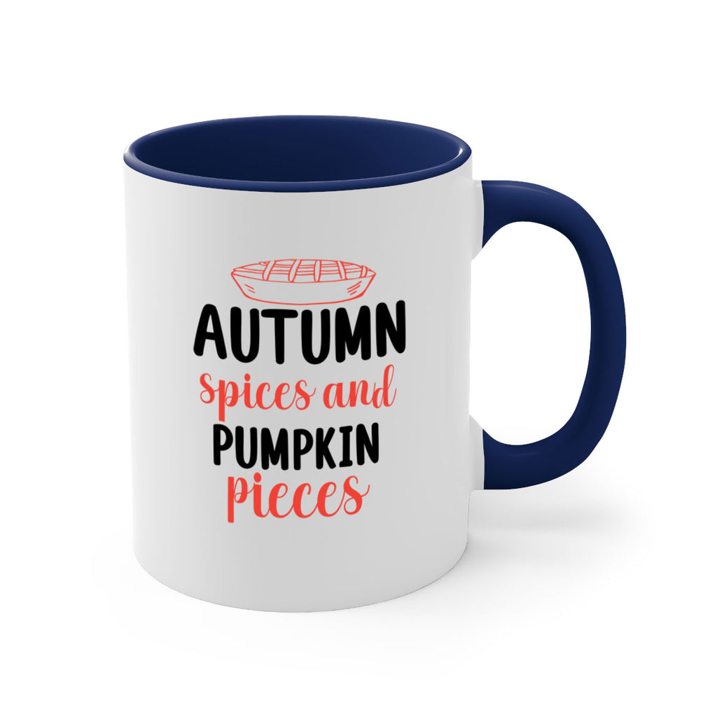 Autumn spices and pumpkin pieces 32#- fall-Mug / Coffee Cup
